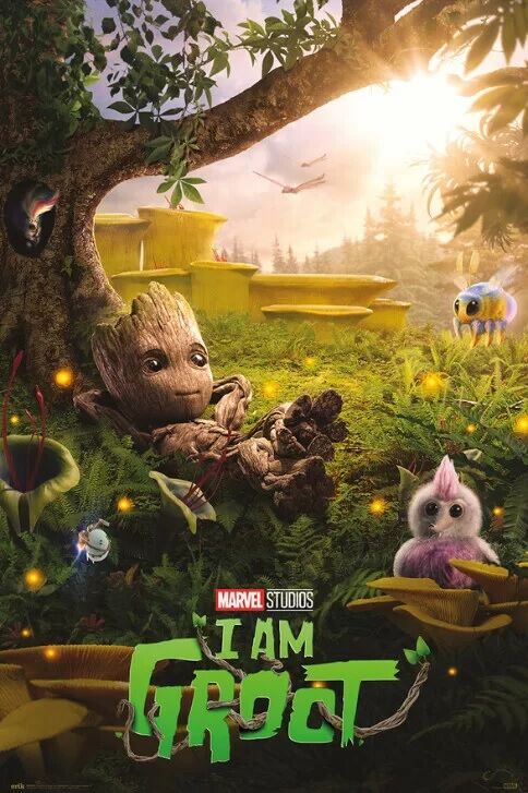 Marvel - Groot - Chill Time (Постер)