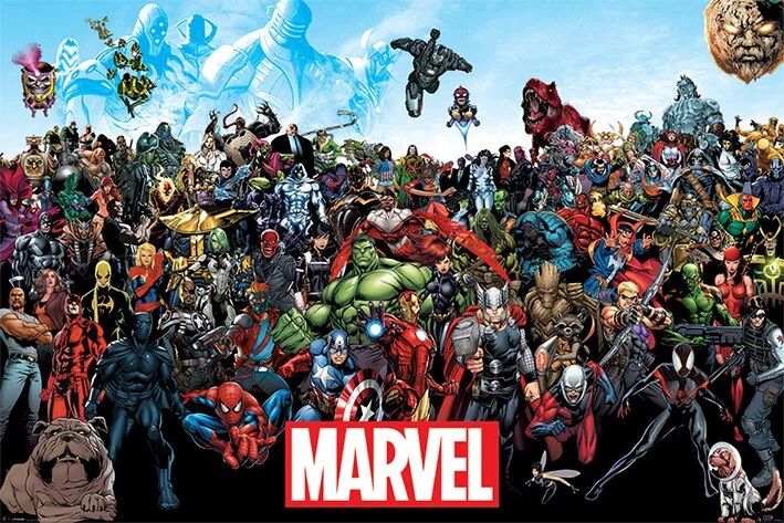 Marvel - Universe (Постер) - Комиксы