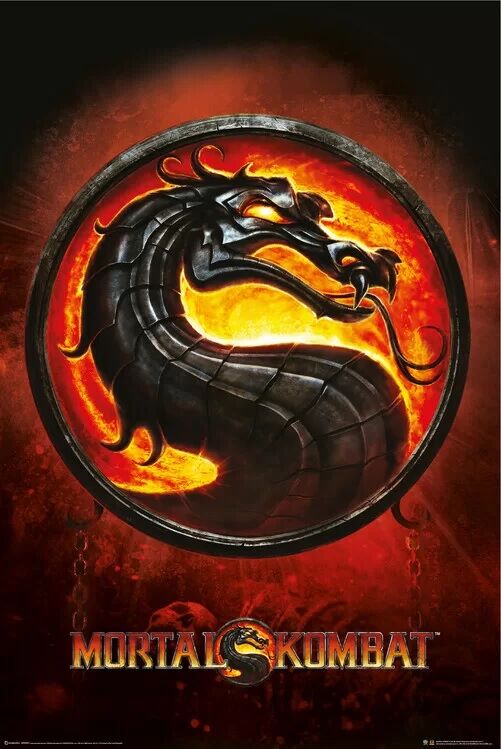 Mortal Kombat - Dragon (Постер)