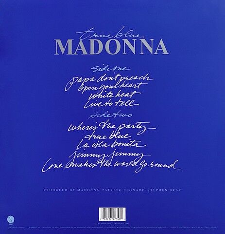 Madonna – True Blue (Vinyl) - фото 2