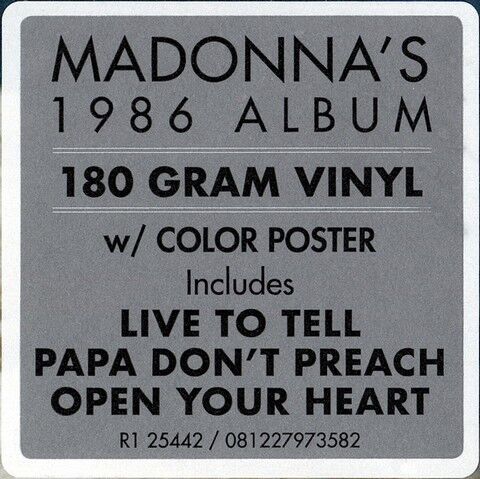 Madonna – True Blue (Vinyl) - фото 5