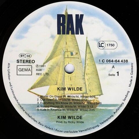 Kim Wilde – Kim Wilde (Vinyl) - фото 3