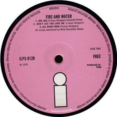 Free – Fire And Water (Vinyl) - фото 4