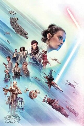 Star Wars The Rise of Skywalker - Rey (Постер) - фото 1