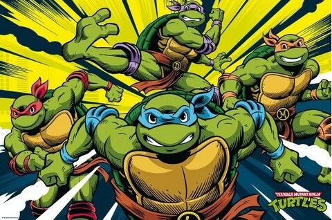 Teenage Mutant Ninja Turtles - Turtles in Action (Постер) - фото 1