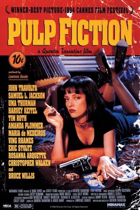 Pulp Fiction - Cover (Постер)