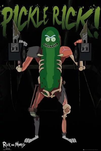 Rick and Morty - Pickle Rick (Постер)