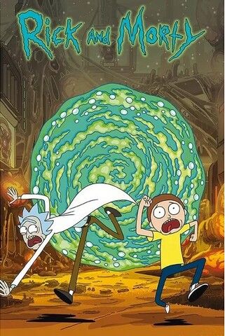 Rick and Morty - Portal (Постер) - фото 1