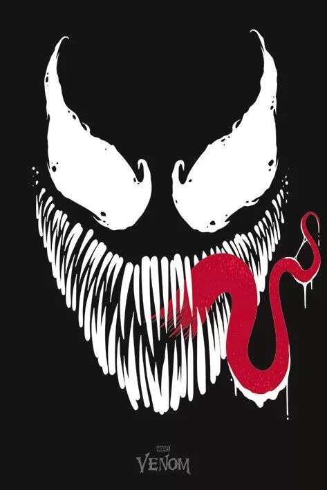 Venom - Face (Постер) - Комиксы