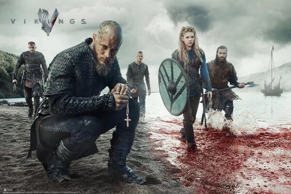 Vikings - Blood Lanscape (Постер) - Сериалы