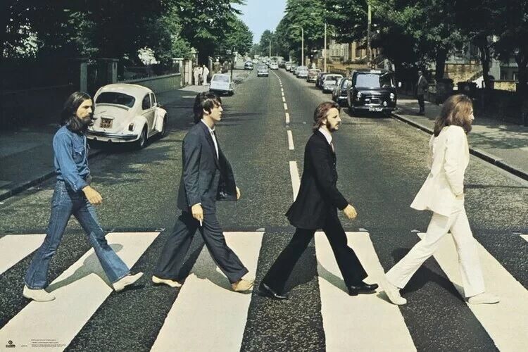 Beatles - Abbey Road (Постер)