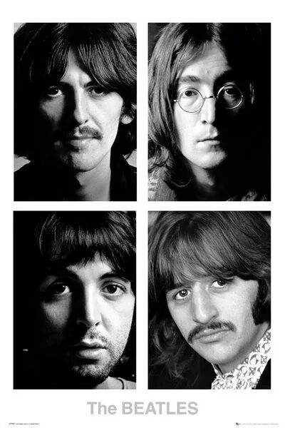 Beatles - White Album (Постер) - Открытки Календари Плакаты