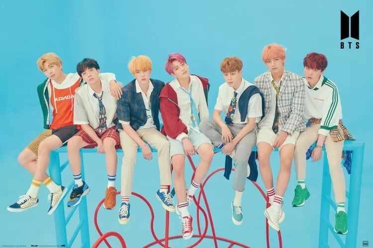 BTS - Blue (Постер)