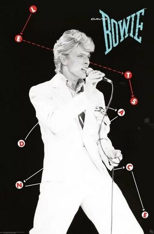 David Bowie - Let‘s Dance (Постер) - фото 1