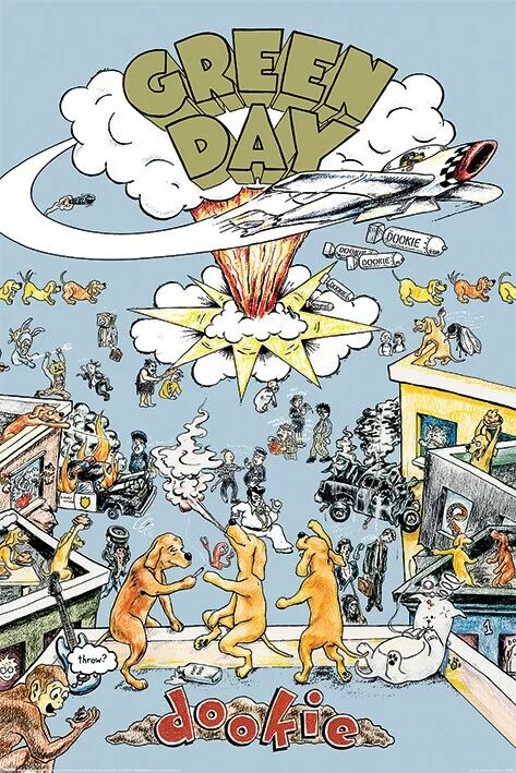 Green Day - Dookie (Постер)
