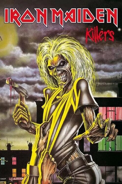 Iron Maiden - Killers (Постер)