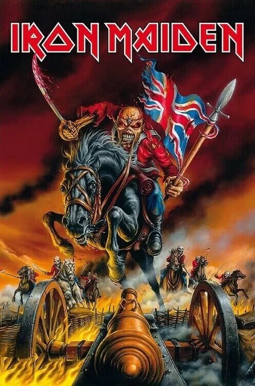 Iron Maiden - Maiden England (Постер)
