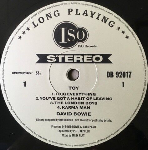 David Bowie – Toy (2LP, 180g) (Vinyl) - фото 3