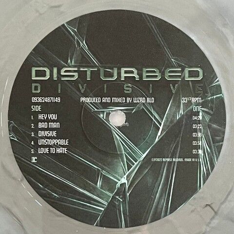 Disturbed – Divisive (Limited Edition, Silver Swirl) (Vinyl) - фото 4