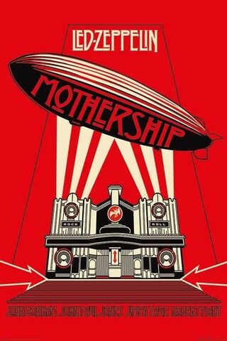Led Zeppelin - Mothership Red (Постер) - фото 1