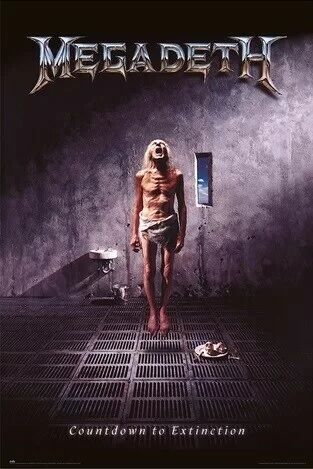 Megadeth - Countdown to Extinction (Постер)