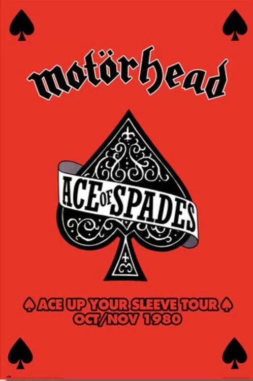 Motorhead - Ace Up Your Sleeve Tour (Постер)