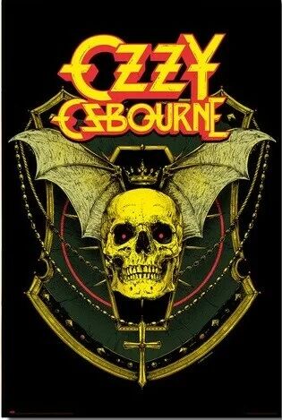 Ozzy Osbourne - Skull (Постер)