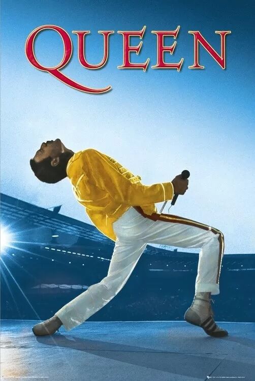 Queen - Live at Wembley (Постер) - Открытки Календари Плакаты