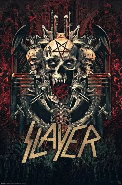 Slayer - Skullagramm (Постер) - Музыкальные группы