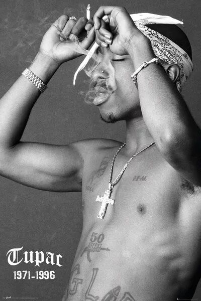 Tupac - Smoke (Постер)