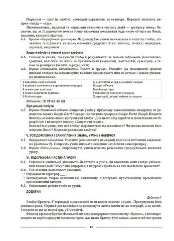Географія. 6 клас. Мій конспект. Матеріали до уроків - фото 3