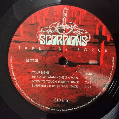 Scorpions – Taken By Force (Deluxe Edition - LP+CD) (Vinyl) - фото 3