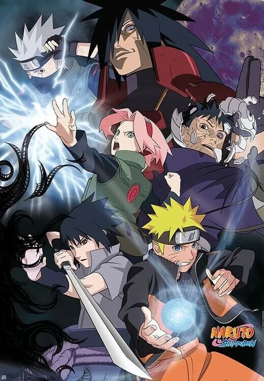 Naruto Shippuden - Group Ninja War (Постер)