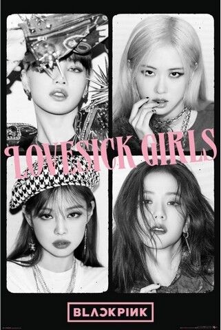 Black Pink - Lovesick Girls (Постер) - фото 1