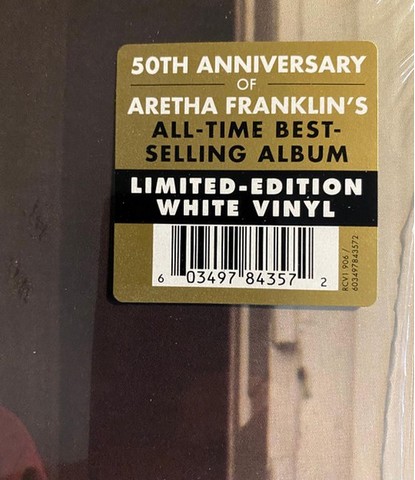 Aretha Franklin – Amazing Grace (Vinyl, LP, Limited Edition, Stereo, Gatefold White Vinyl) - фото 2