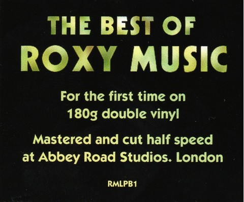 Roxy Music – The Best Of Roxy Music (2LP, Compilation, Vinyl) - фото 4