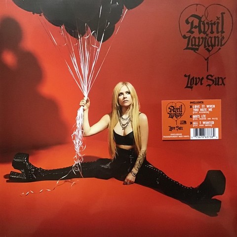 Avril Lavigne – Love Sux (Red Translucent Vinyl) - фото 1