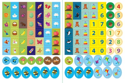 Мої перші навчальні наліпки. Учимо цифри - фото 3