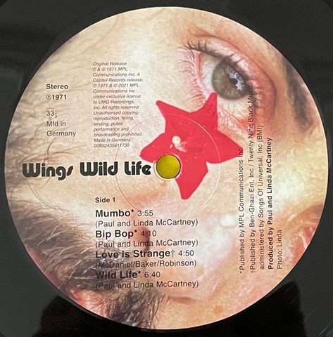 Paul McCartney And Wings – Wild Life (Vinyl) - фото 3