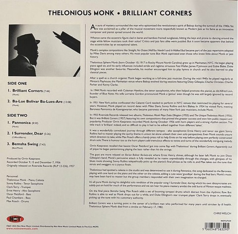 Thelonious Monk – Brilliant Corners (Vinyl) - фото 2