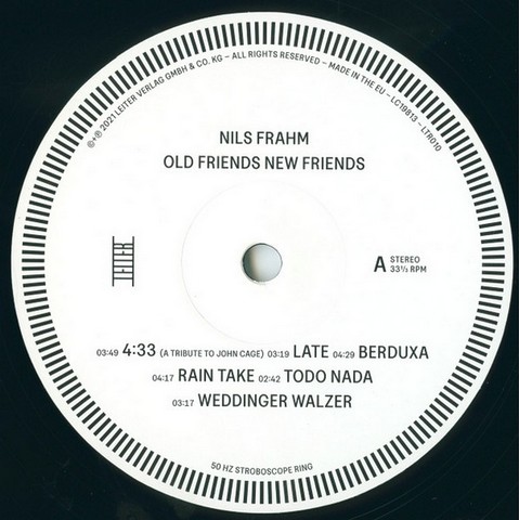 Nils Frahm – Old Friends New Friends (LP, Vinyl) - фото 3