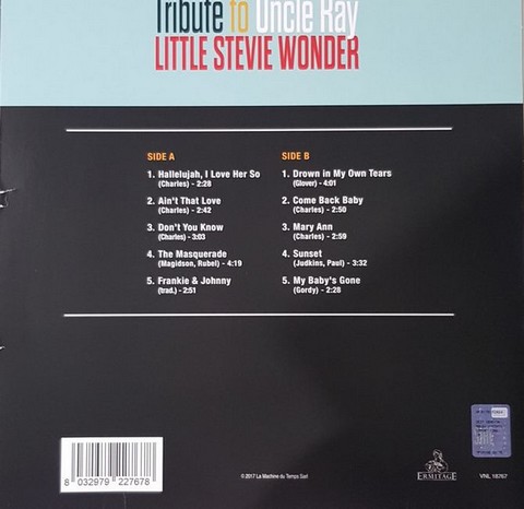 Little Stevie Wonder – Tribute To Uncle Ray (Vinyl) - фото 2