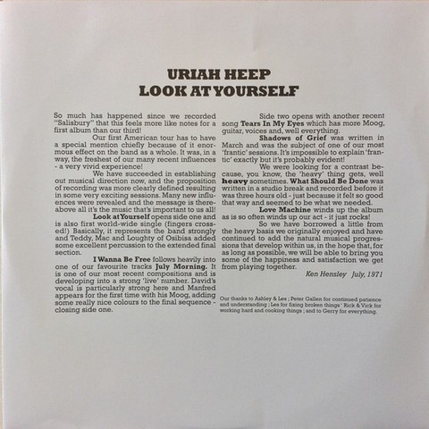 Uriah Heep – Look At Yourself (Vinyl) - фото 5