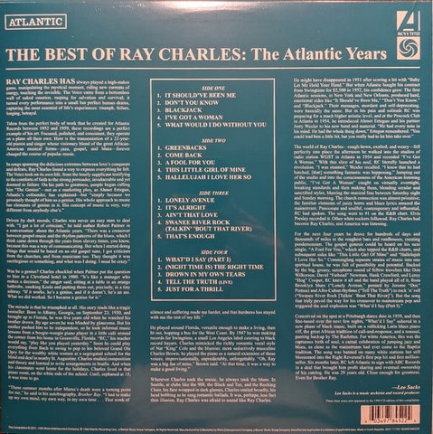 Ray Charles – The Best Of Ray Charles: The Atlantic Years (Vinyl) - фото 2