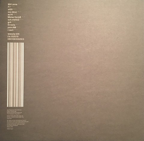 Autechre – SIGN (Vinyl) - фото 2