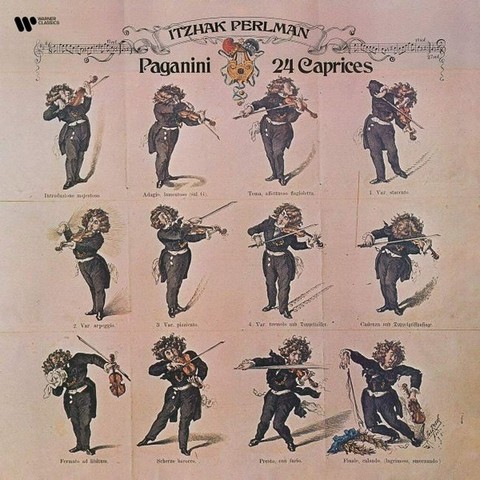 Paganini – Itzhak Perlman – 24 Caprices (Vinyl) - фото 1