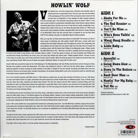 Howlin Wolf – Howlin Wolf (Vinyl) - фото 2