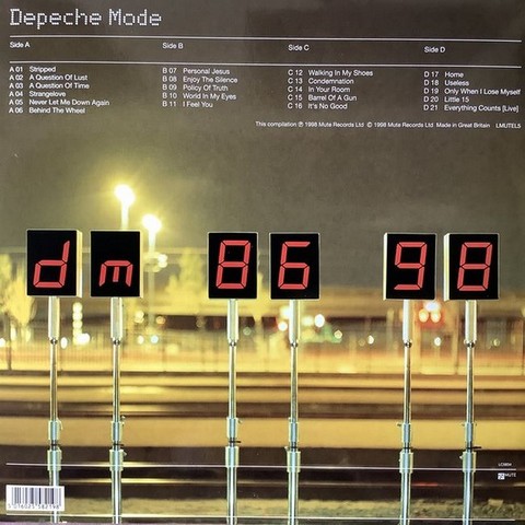Depeche Mode – The Singles 86>98 (Vinyl) - фото 2