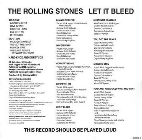The Rolling Stones - Let It Bleed (Vinyl) - фото 6