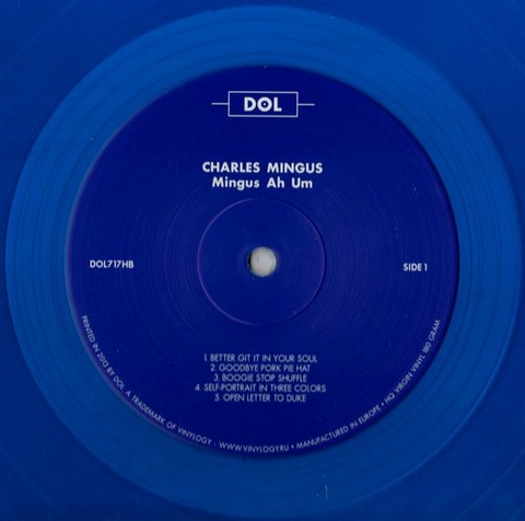 Charles Mingus – Mingus Ah Um (Blue Vinyl) - фото 2